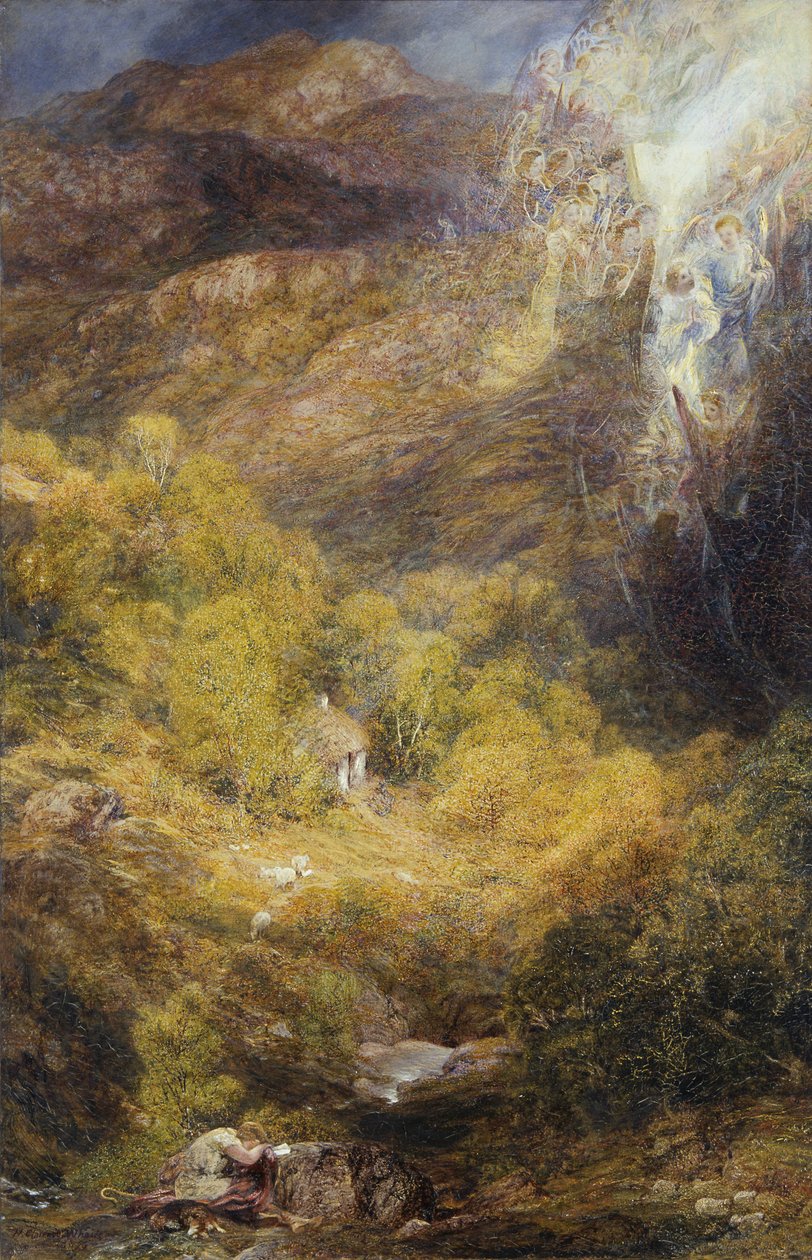 Den bodfærdiges vision: Hyrdens drøm af Henry Clarence Whaite