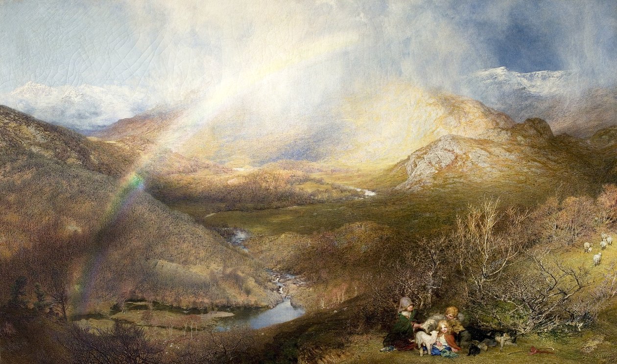 Regnbuen, 1862 af Henry Clarence Whaite