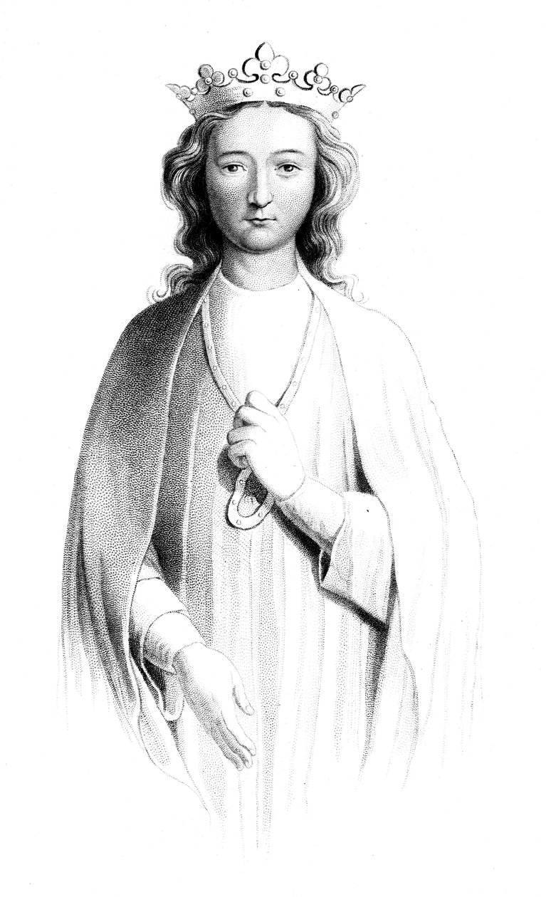 Eleanor af Castilla 1241-1290, 1851. af Henry Colburn