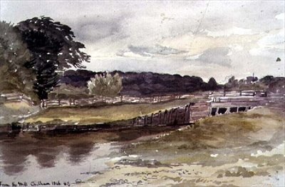 Fra møllen, Chilham af Henry Cole