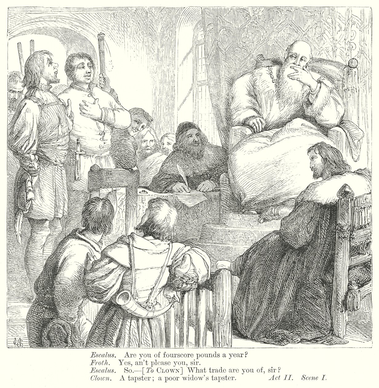 Mål for mål (gravering) af Henry Courtney (after) Selous