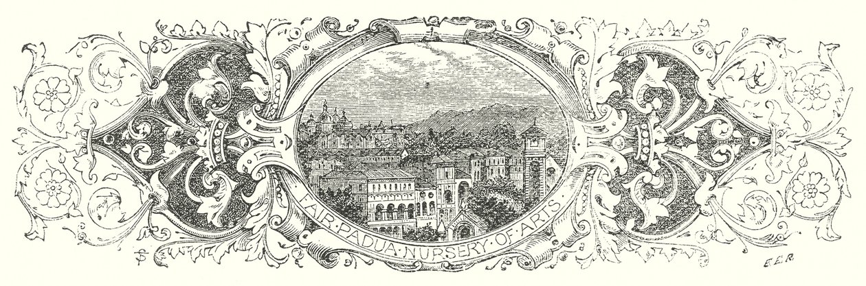 Padua (kobberstik) af Henry Courtney (after) Selous