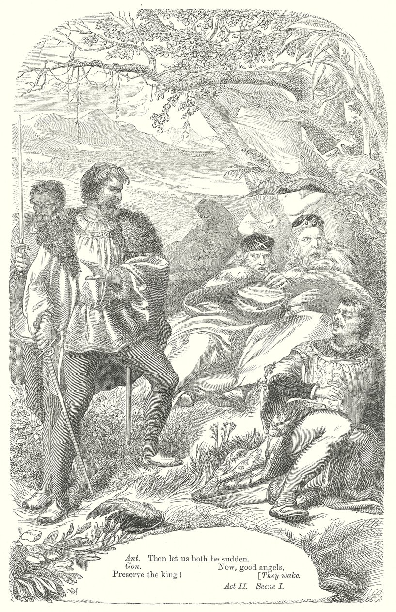 Stormen (kobberstik) af Henry Courtney (after) Selous