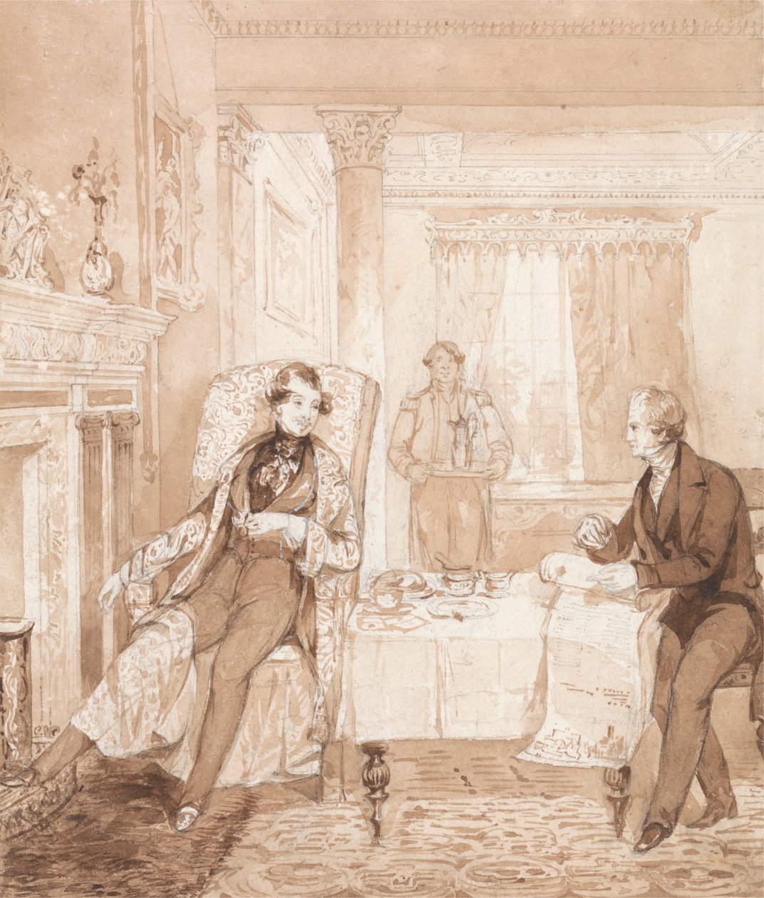 The Life of a Nobleman: Scene the First - The Inheritance af Henry Dawe