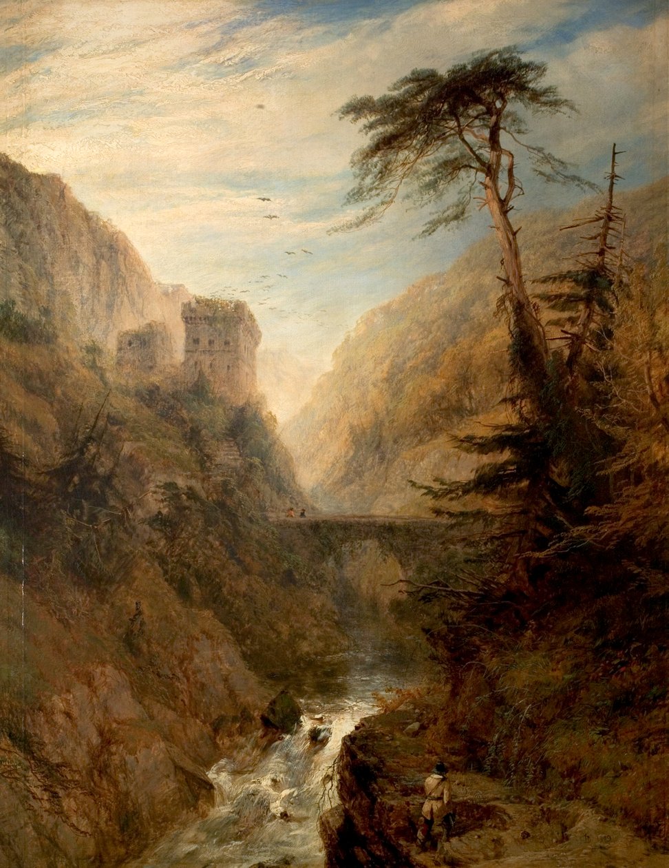 En Derbyshire Dale, 1849 af Henry Dawson