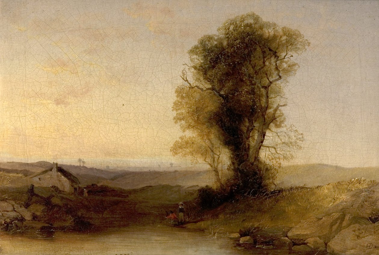 Landskab af Henry Dawson