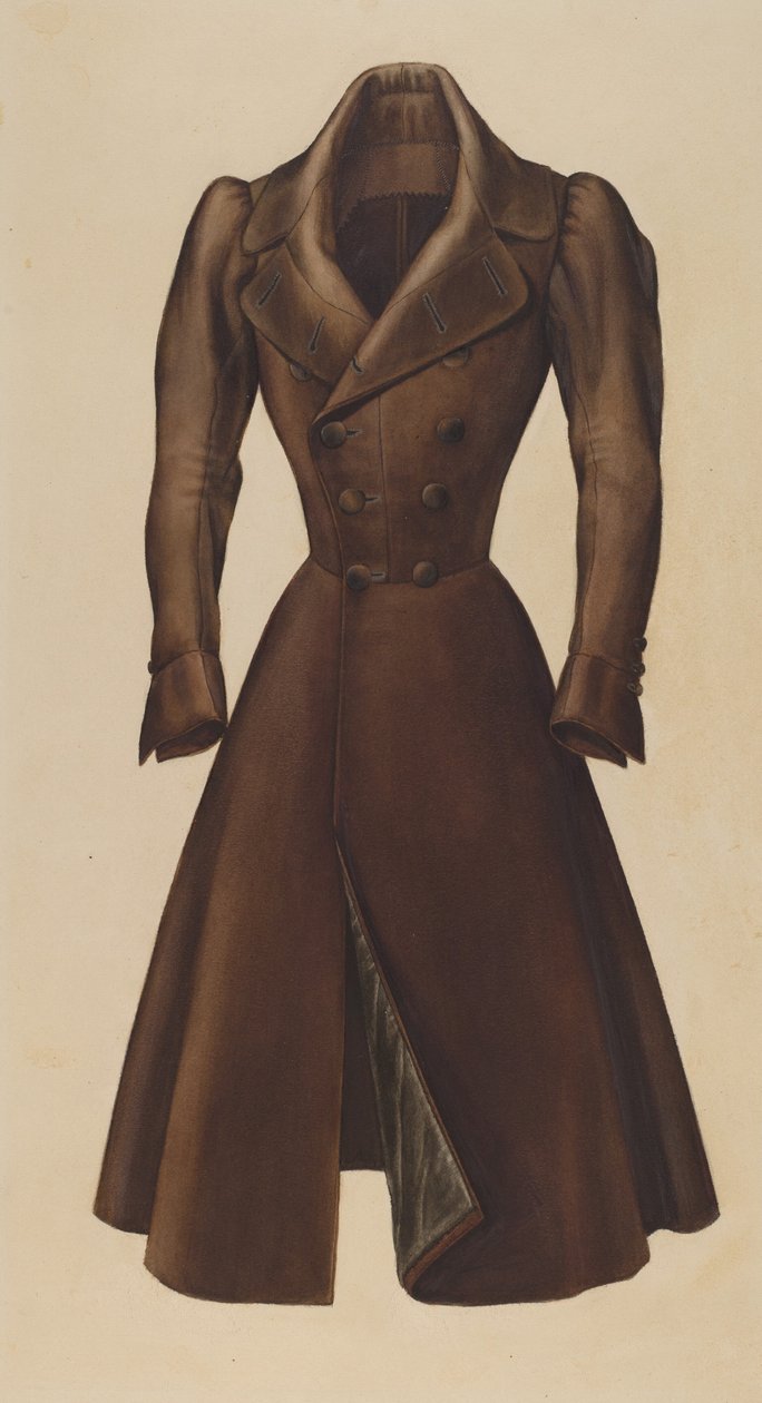 Mans Topcoat af Henry De Wolfe