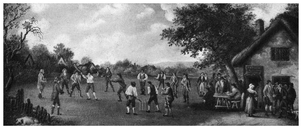 En country-cricketkamp, 1800-tallet 1912. af Henry Dixon