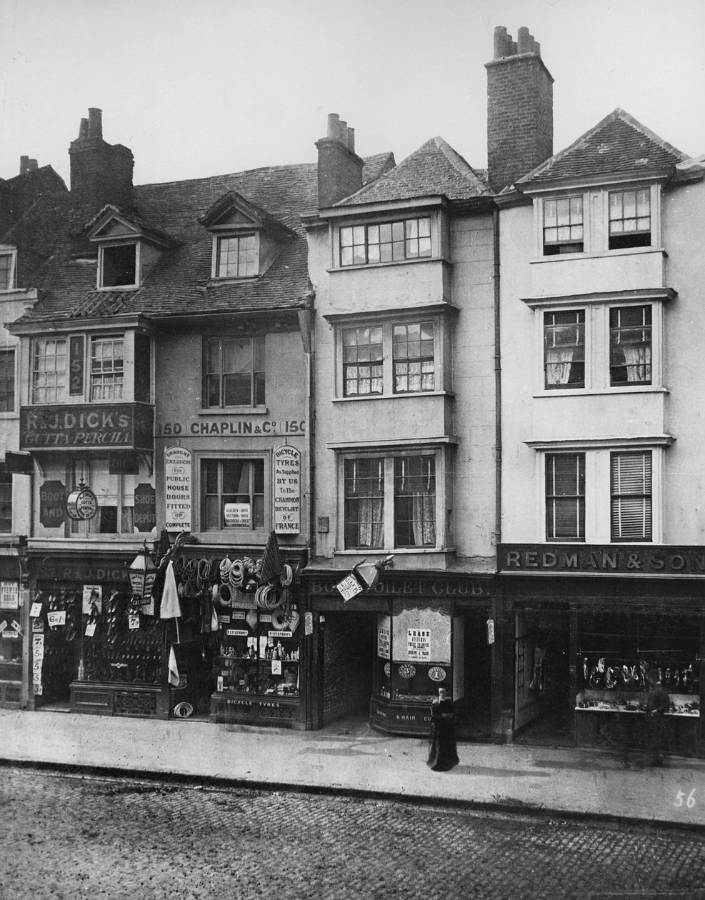 Borough High Street, ca. 1881 af Henry Dixon