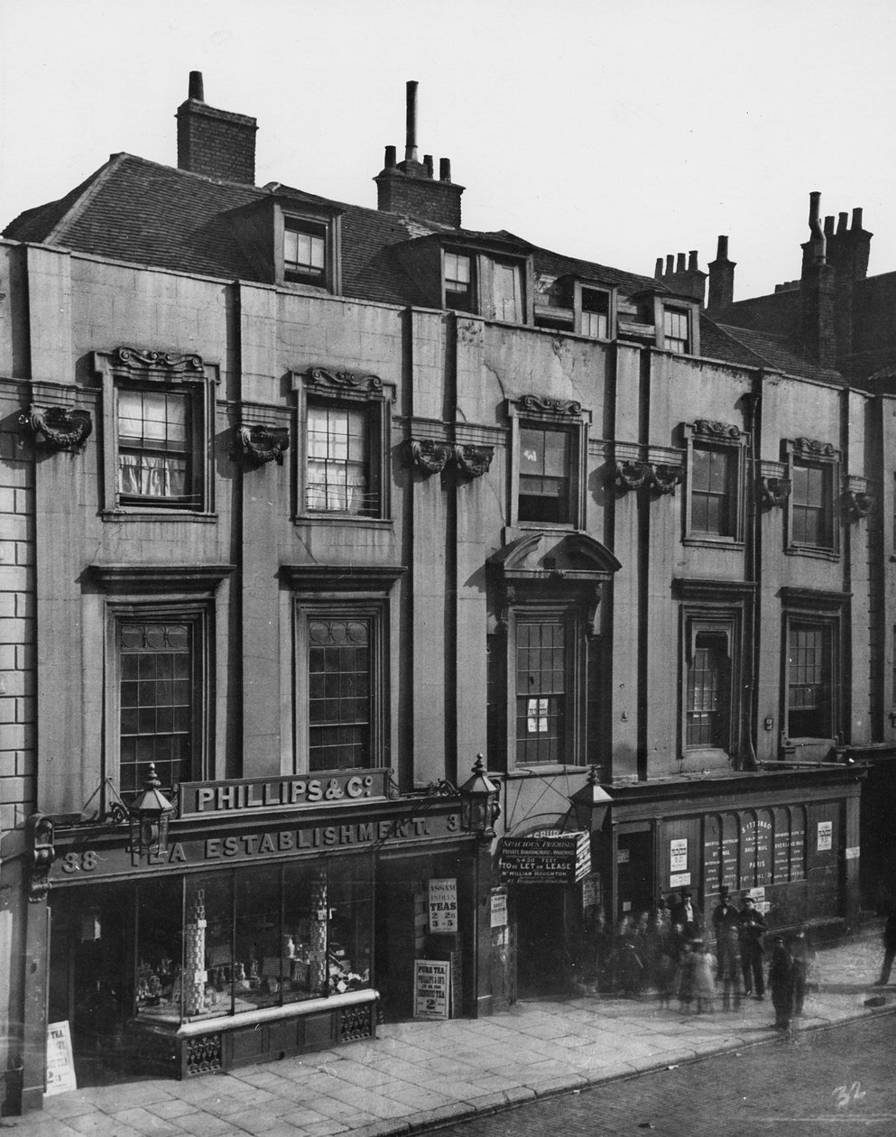 Shaftesbury House, Aldersgate Street, ca. 1880 af Henry Dixon
