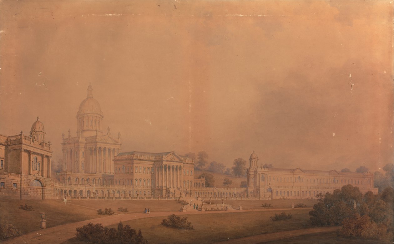 Udsigt over Prior Park af Henry Edmund Goodridge