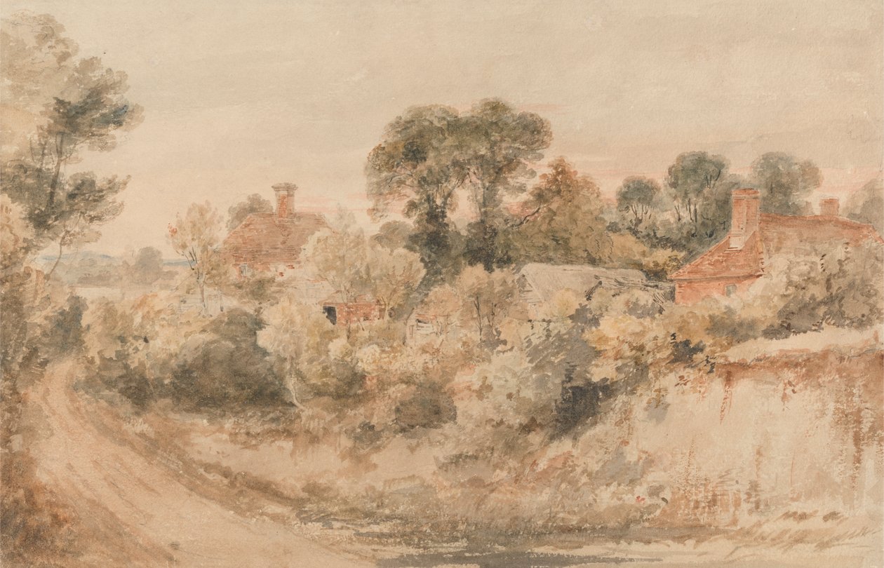 Great Bookham, Surrey af Henry Edridge