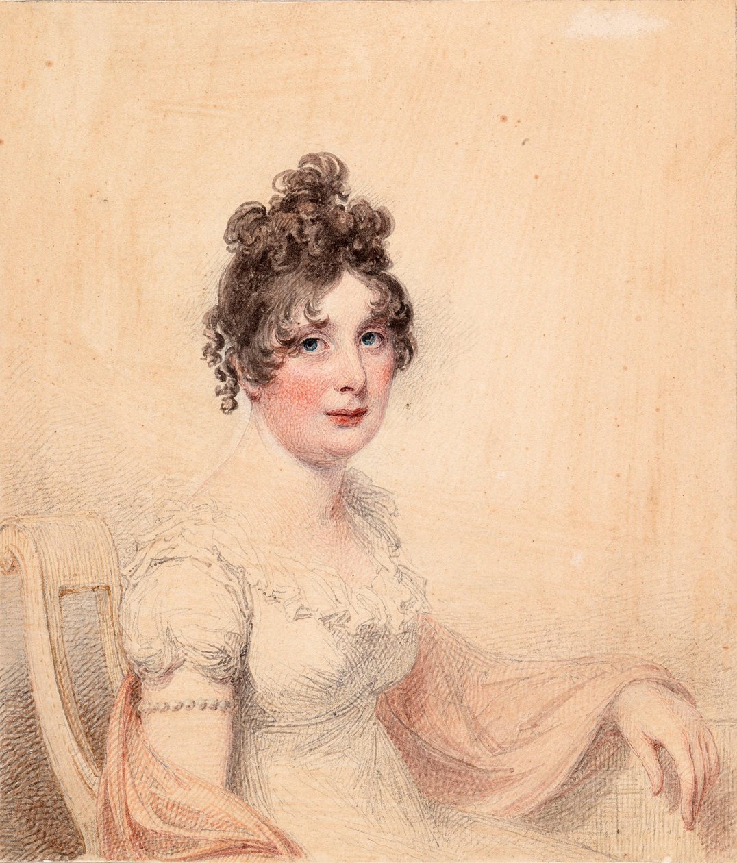 Lady Juliana Saint Aubyn (1769-1856) af Henry Edridge
