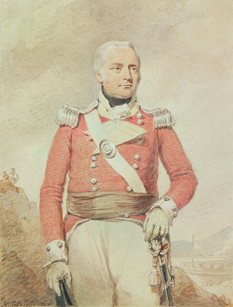 Generalmajor Patrick McKenzie, 1808 af Henry Edridge