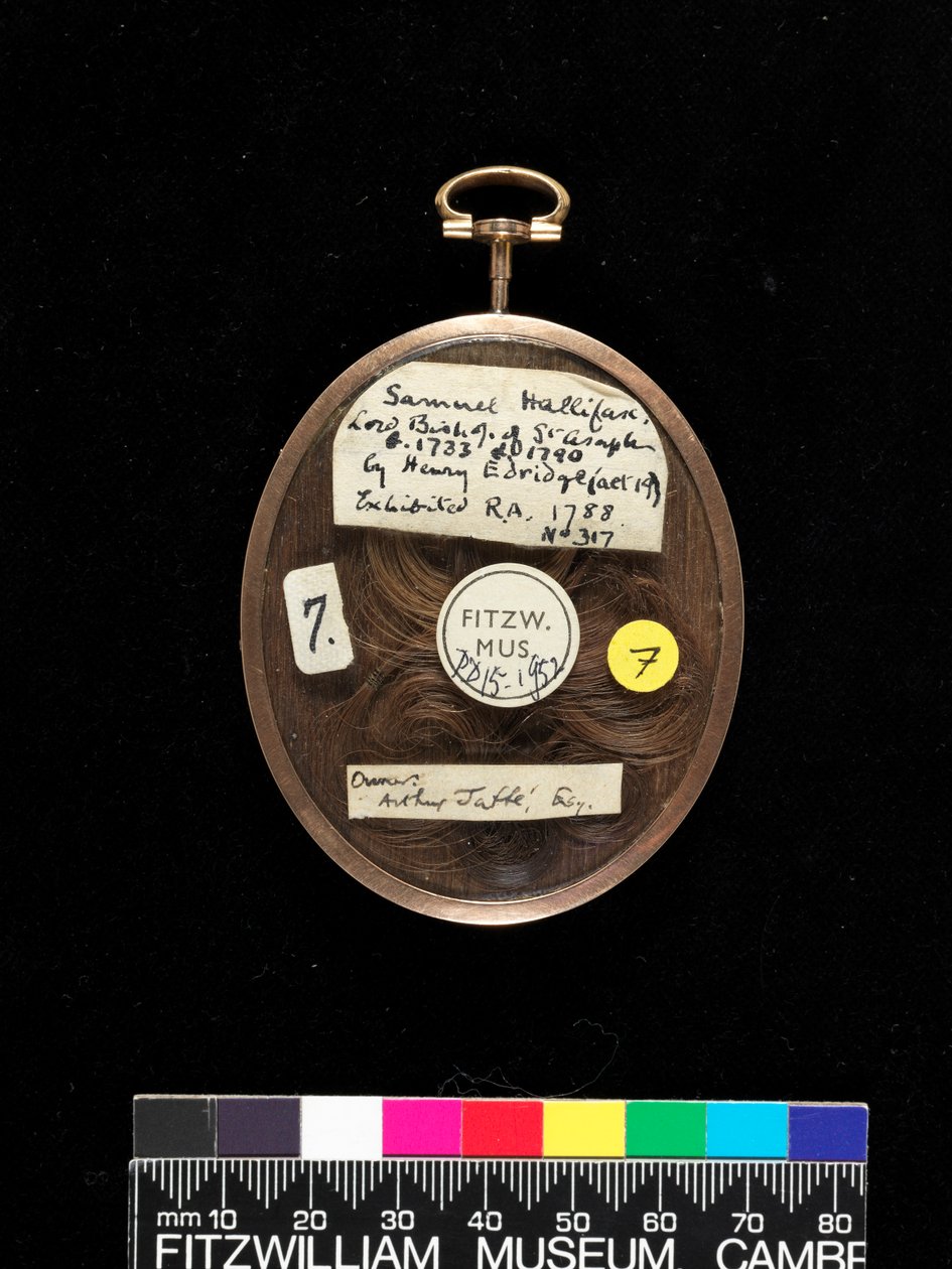 Samuel Hallifax, LL.D., D.D., biskop af Gloucester 1733-90 af Henry Edridge