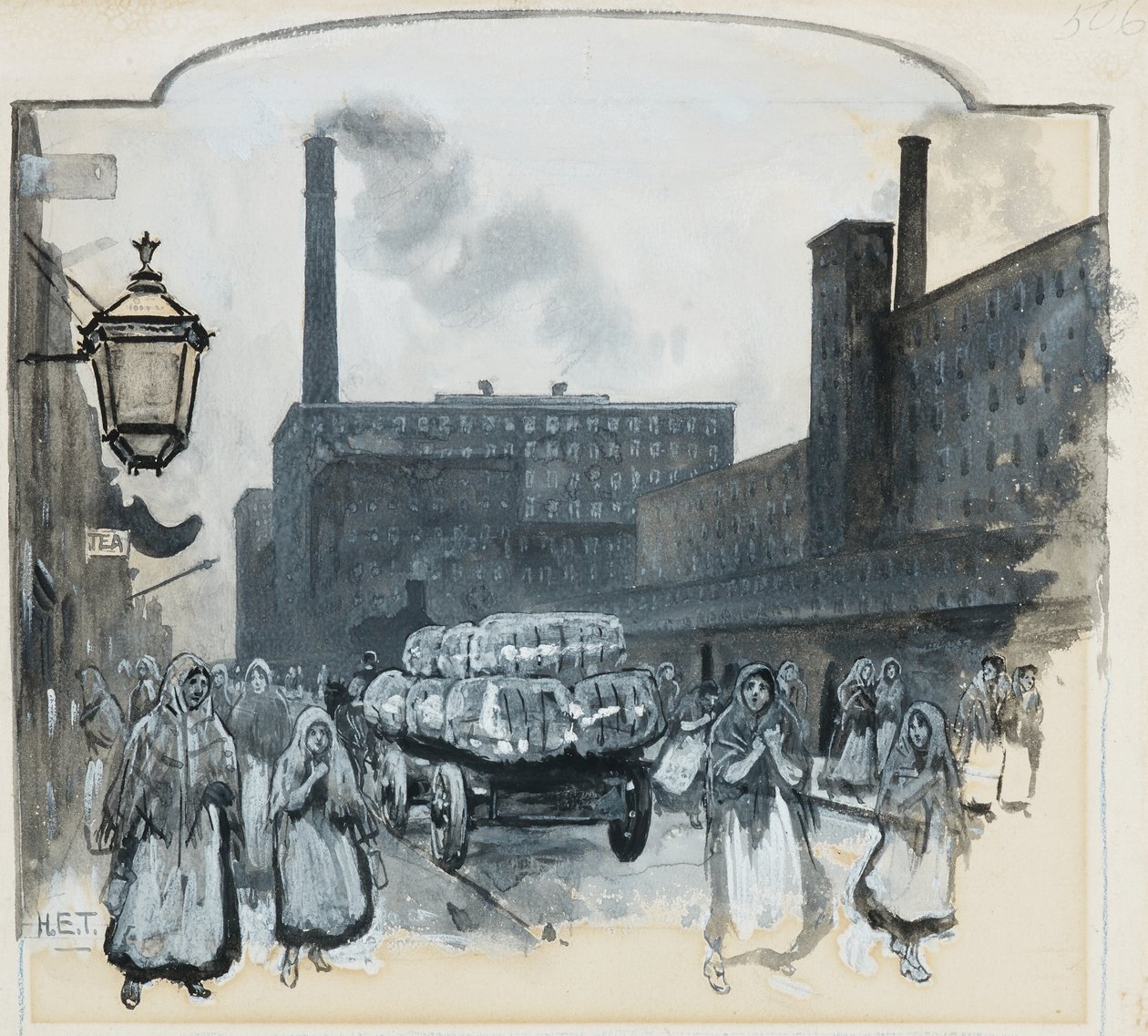 Cotton Mills, Bradford Road af Henry Edward Tidmarsh