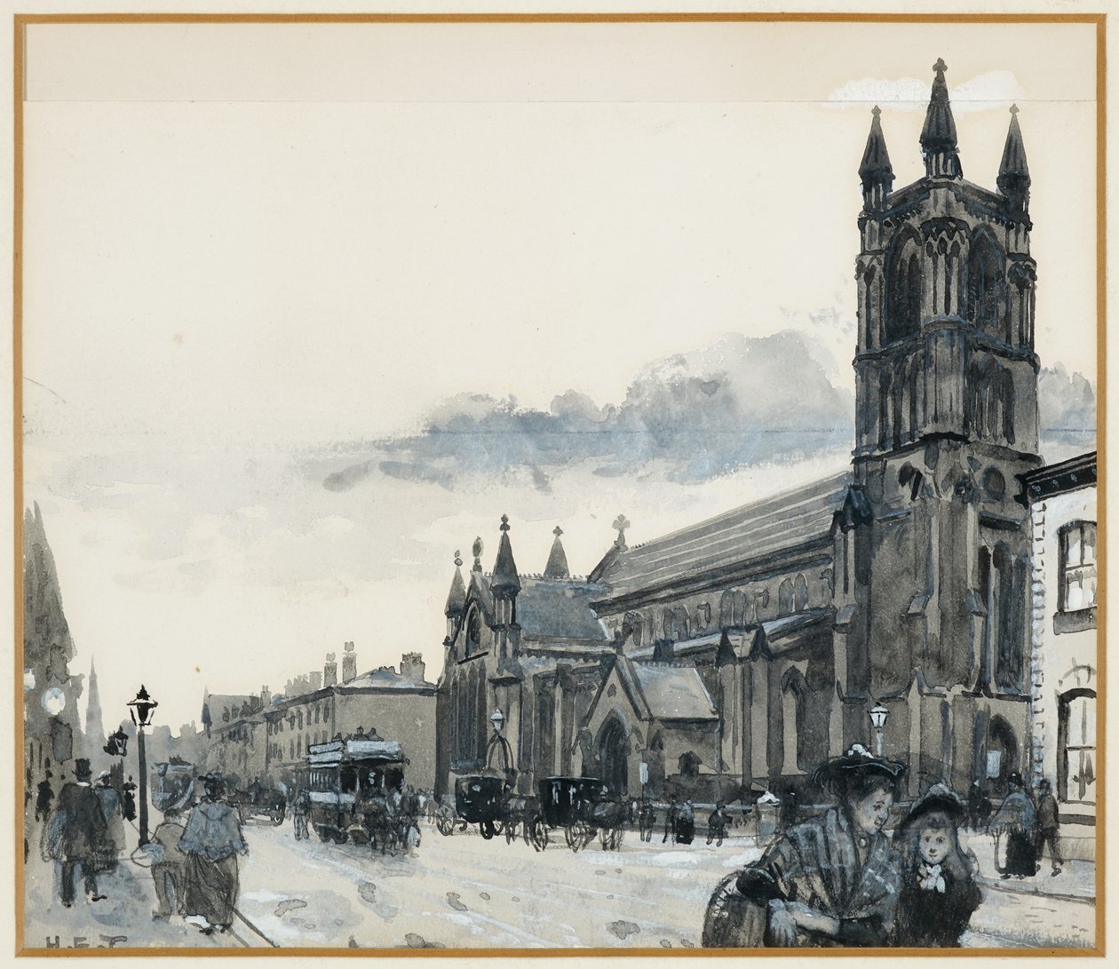 Holy Trinity Church, Stretford Road af Henry Edward Tidmarsh