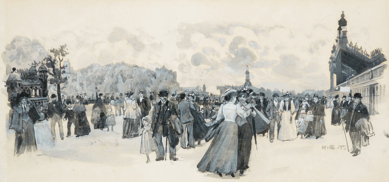 Belle Vue Gardensissa af Henry Edward Tidmarsh