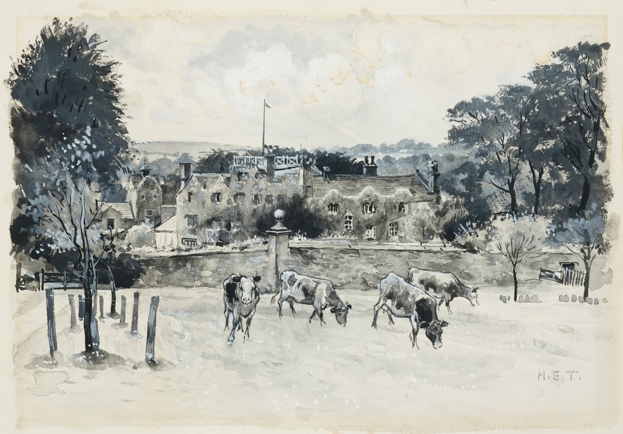 Marple Hall af Henry Edward Tidmarsh