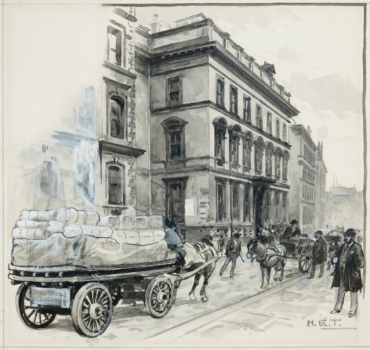 Teknisk Skole, Princess Street af Henry Edward Tidmarsh