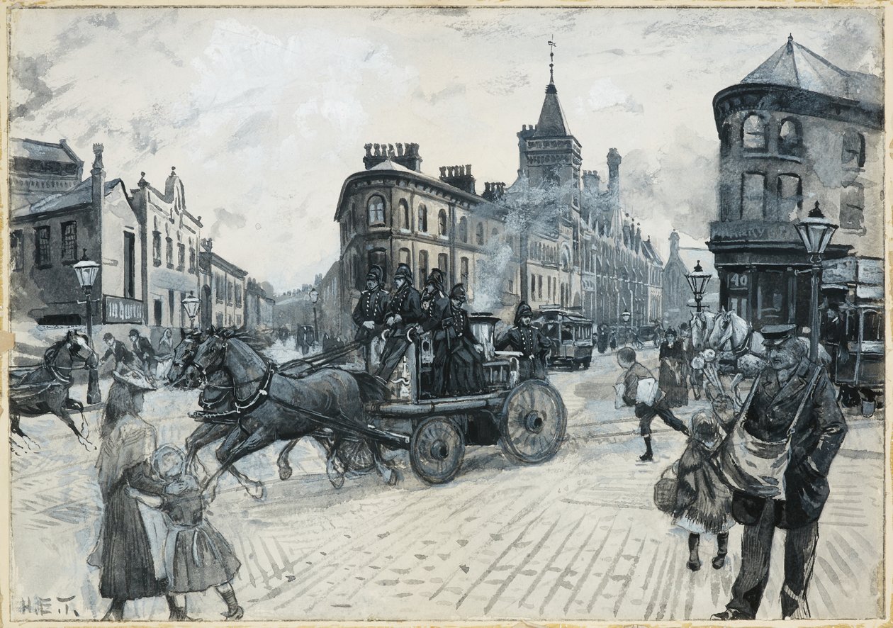 The Junction, Hulme: Kutsu tuleen af Henry Edward Tidmarsh