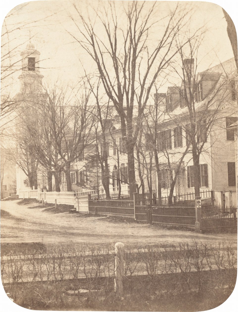 Dartmouth College Church, Professor Clement Longs hus, præsident Nathan Lord