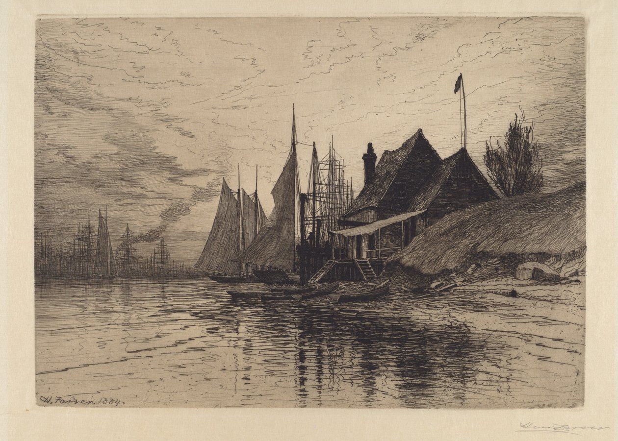 New York havn af Henry Farrer
