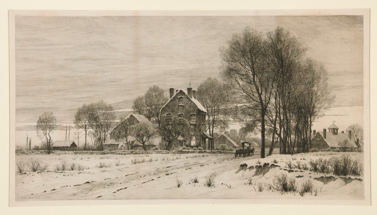 The Day is Ending, The Night is Descending: En eftermiddag i februar af Henry Farrer