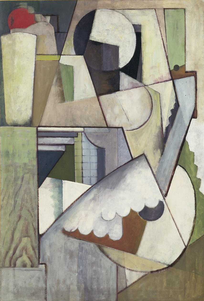 Figur med guitar II af Henry Fitch Taylor