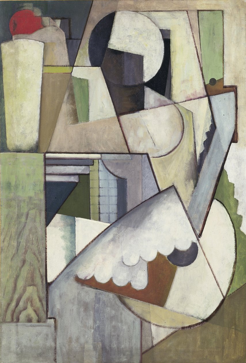 Figur med guitar II, 1914. af Henry Fitch Taylor