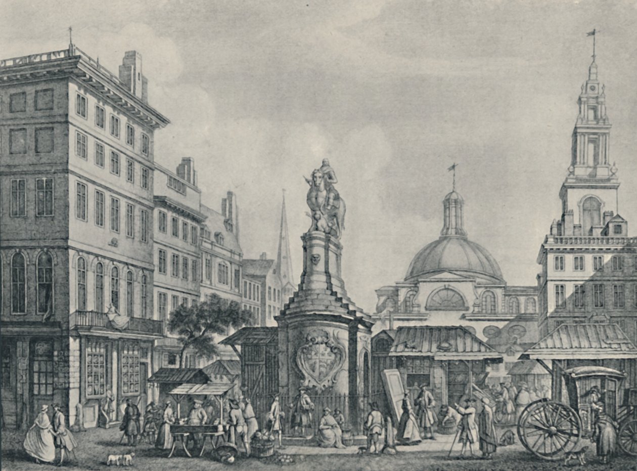 Aktiemarkedet, 1738, 1920 af Henry Fletcher