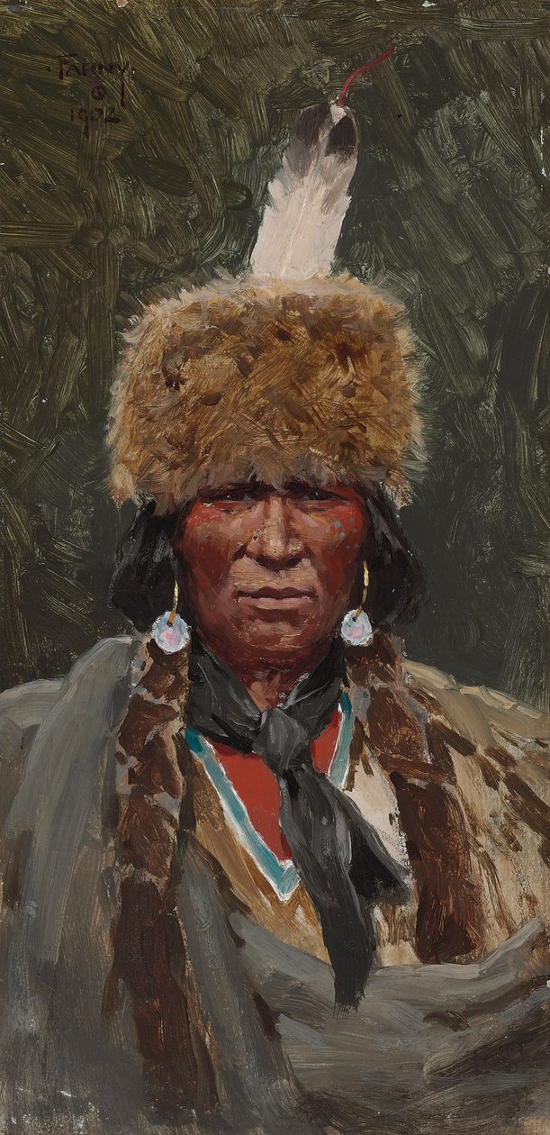 Chief Ogallala Brand, 1902 af Henry Francois Farny