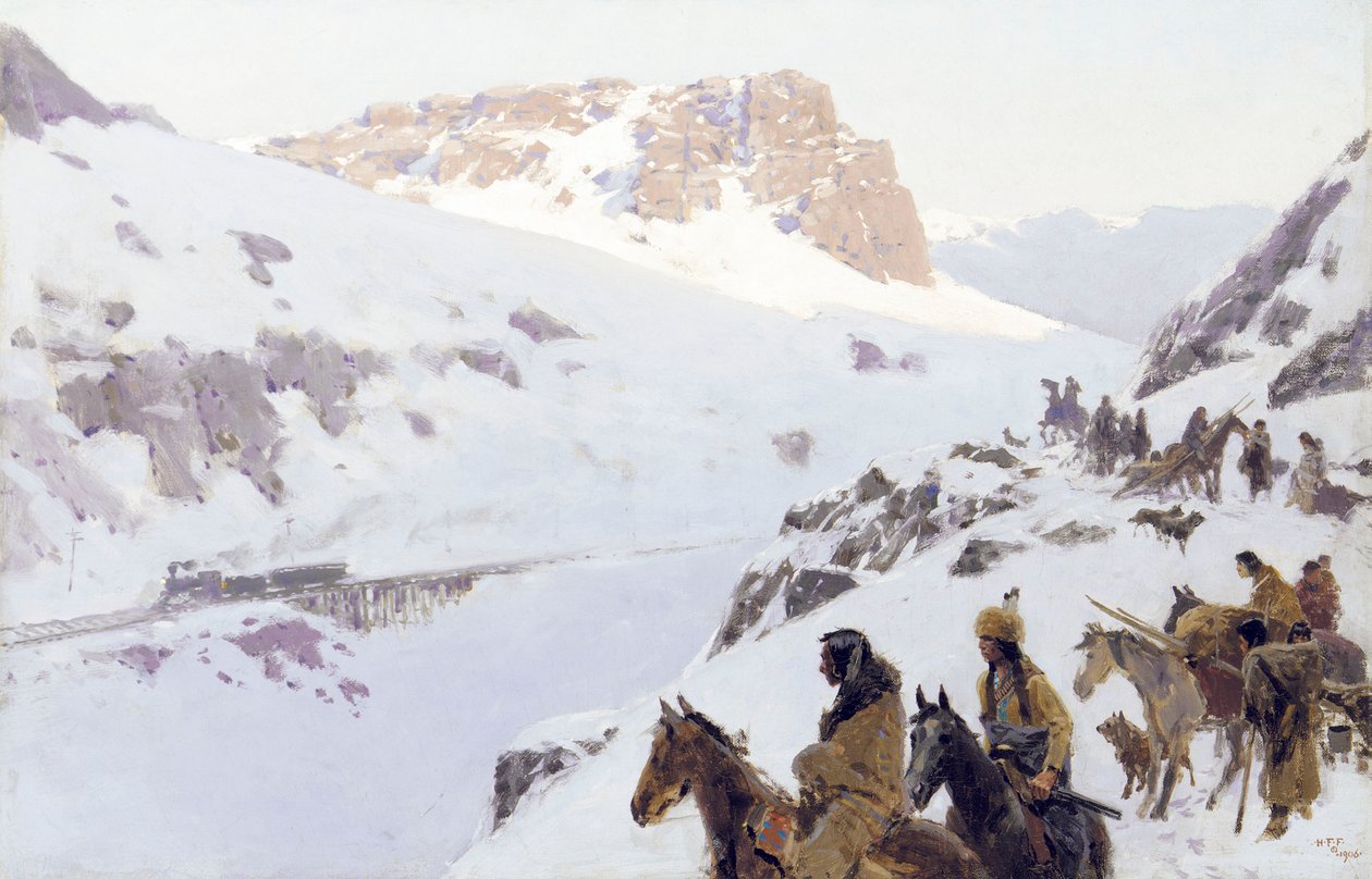 En ny dags morgen, 1906 af Henry Francois Farny