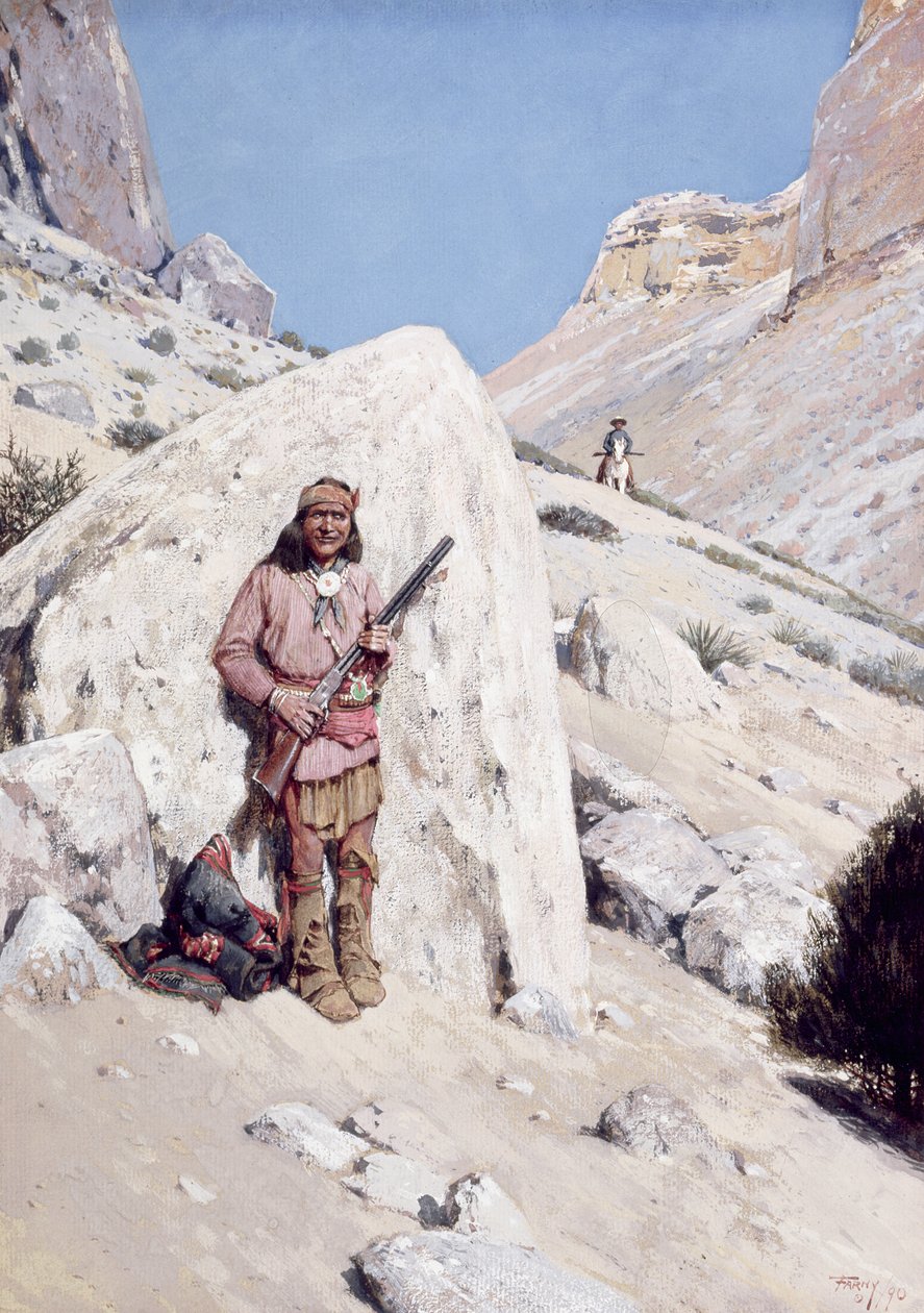Spænding, 1890 af Henry Francois Farny