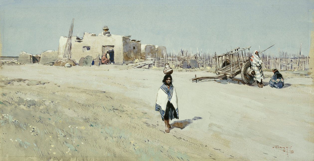 Vandbærerne, 1888 af Henry Francois Farny
