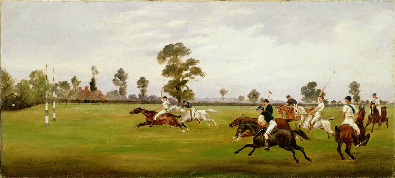 Polo, 1893 af Henry Frederick Lucas Lucas