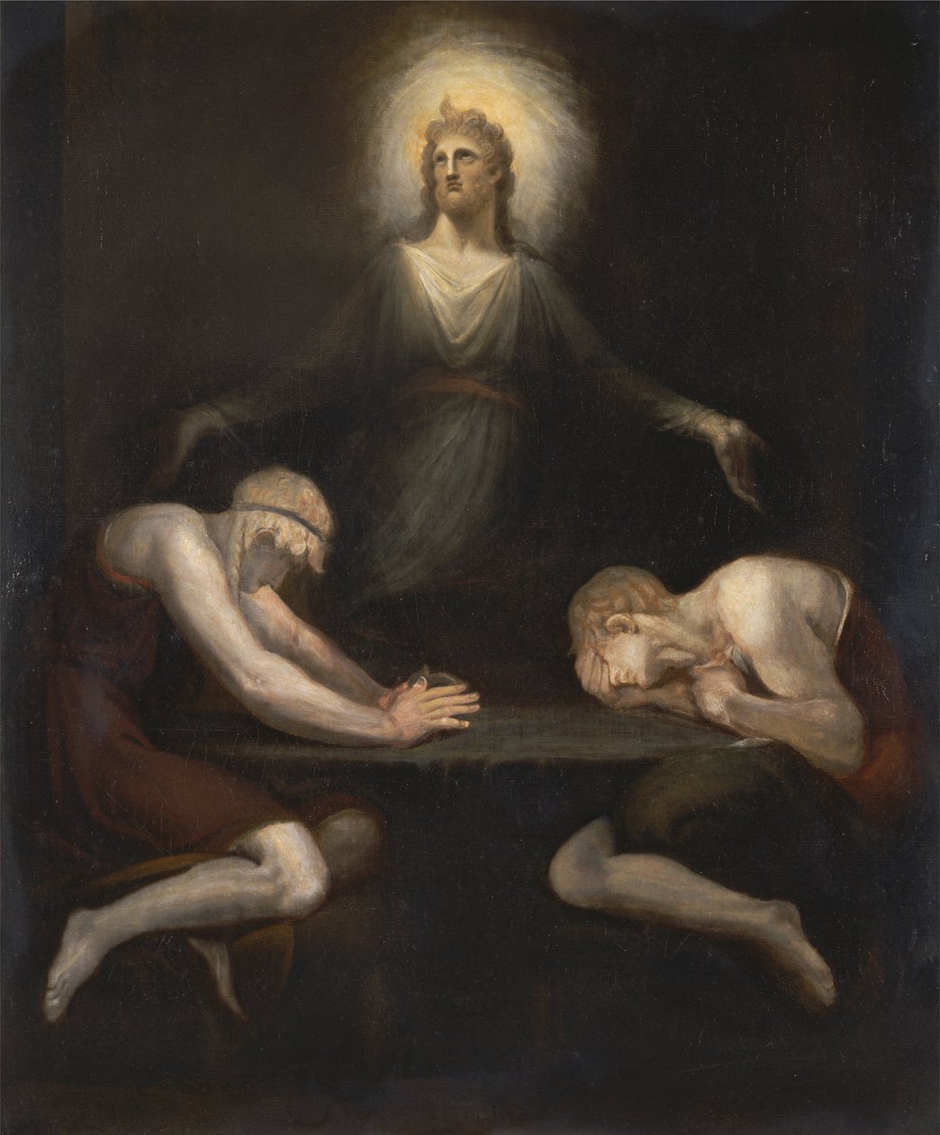 Kristus forsvinder ved Emmaus [1792, Royal Academy of Arts, London, udstillingskatalog] af Johann Heinrich Füssli