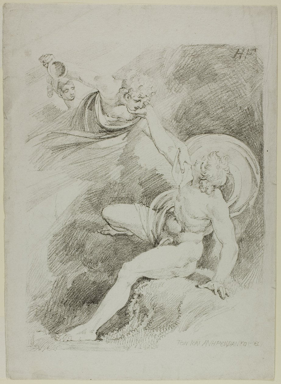 Himmelske Ganymedes af Johann Heinrich Füssli