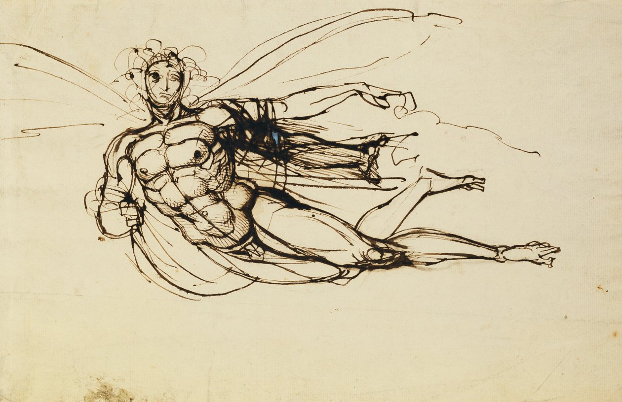 Satan af Johann Heinrich Füssli