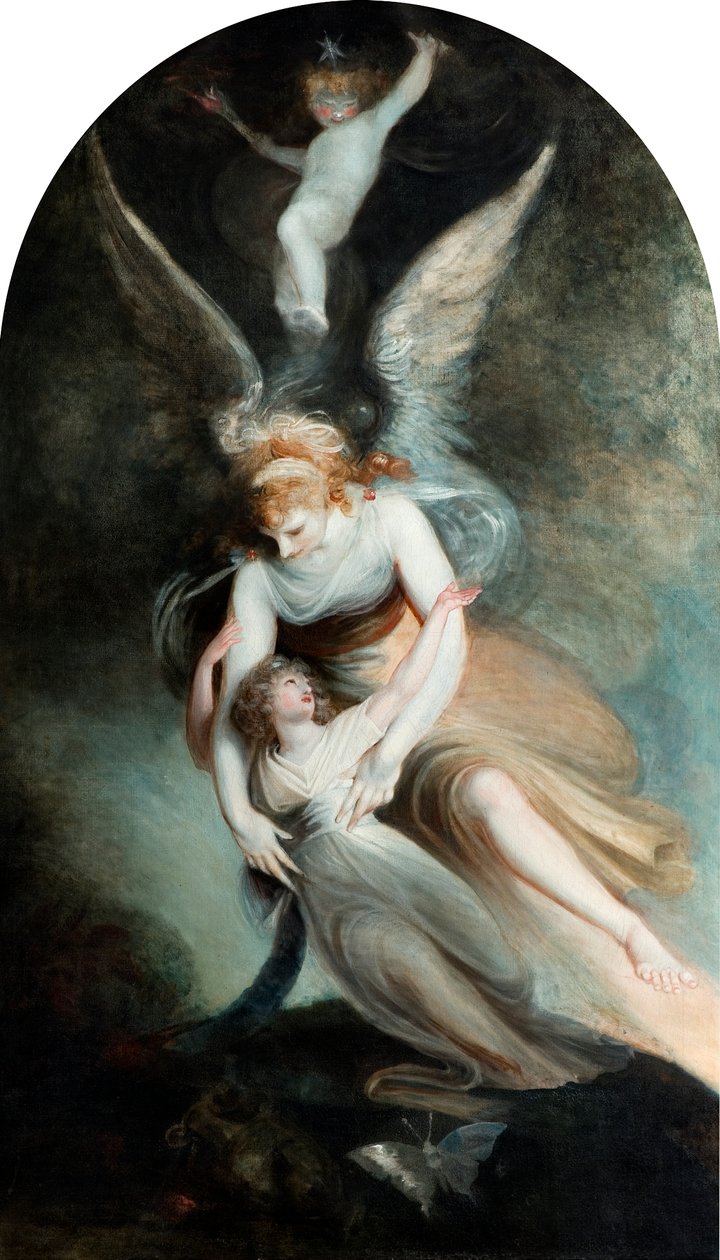 The Apotheosis of Penelope Boothby, 1792 af Johann Heinrich Füssli