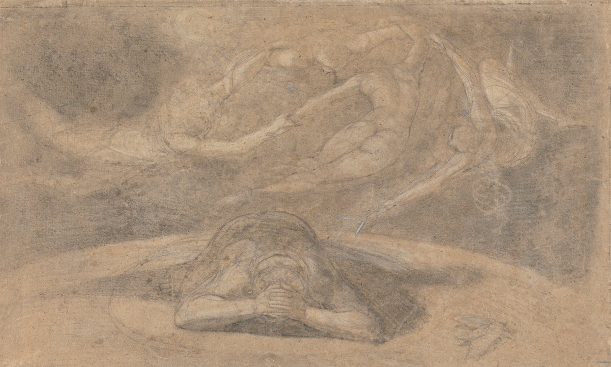 Bondens drøm, Det tabte paradis, bog 1, 781-8 af Johann Heinrich Füssli