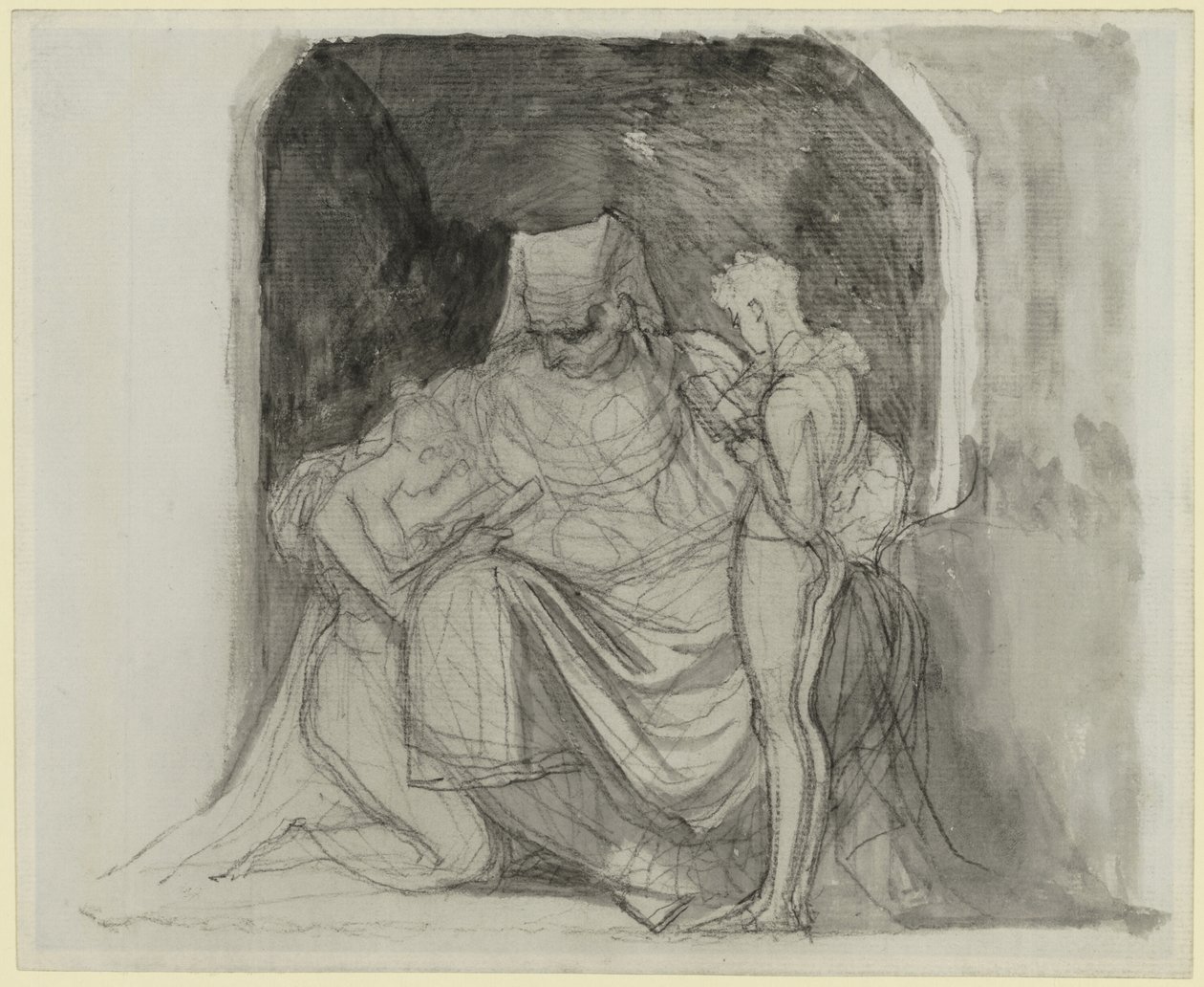 Kundskabens Ånd af Johann Heinrich Füssli