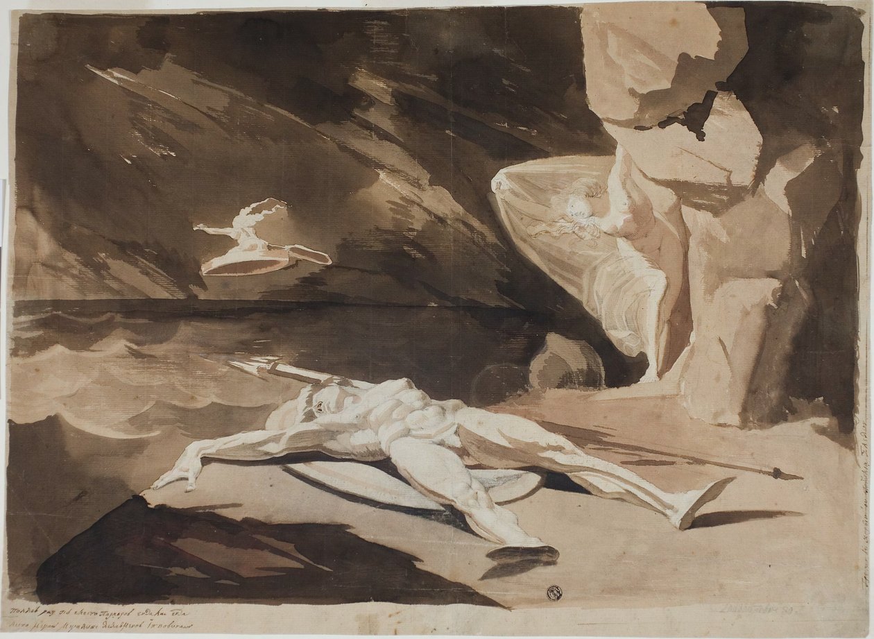 Thetis sørger over Achilleus