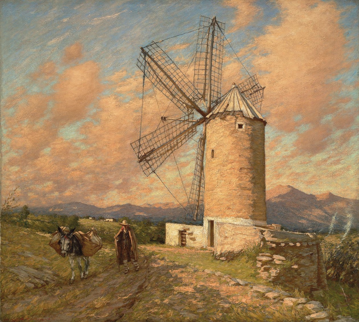 En spansk mølle, af Henry Herbert La Thangue