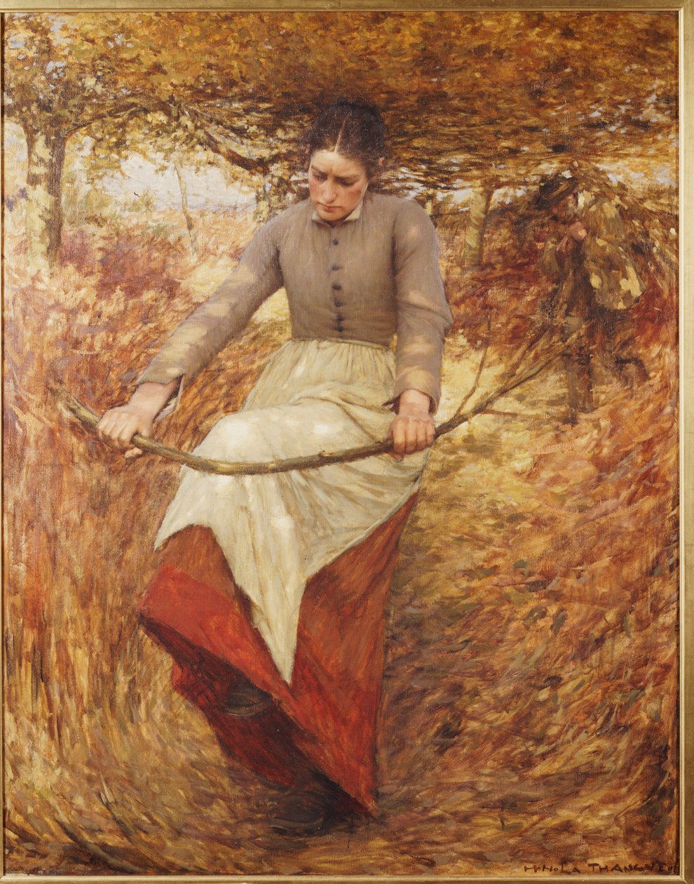 En efterårsmorgen af Henry Herbert La Thangue