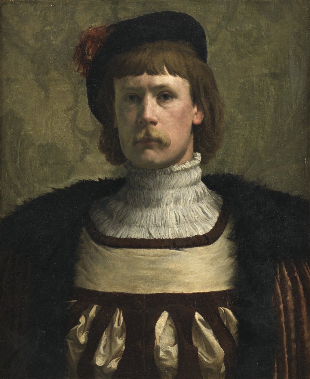 En engelsk adelsmand - 1510 af Henry Herbert La Thangue