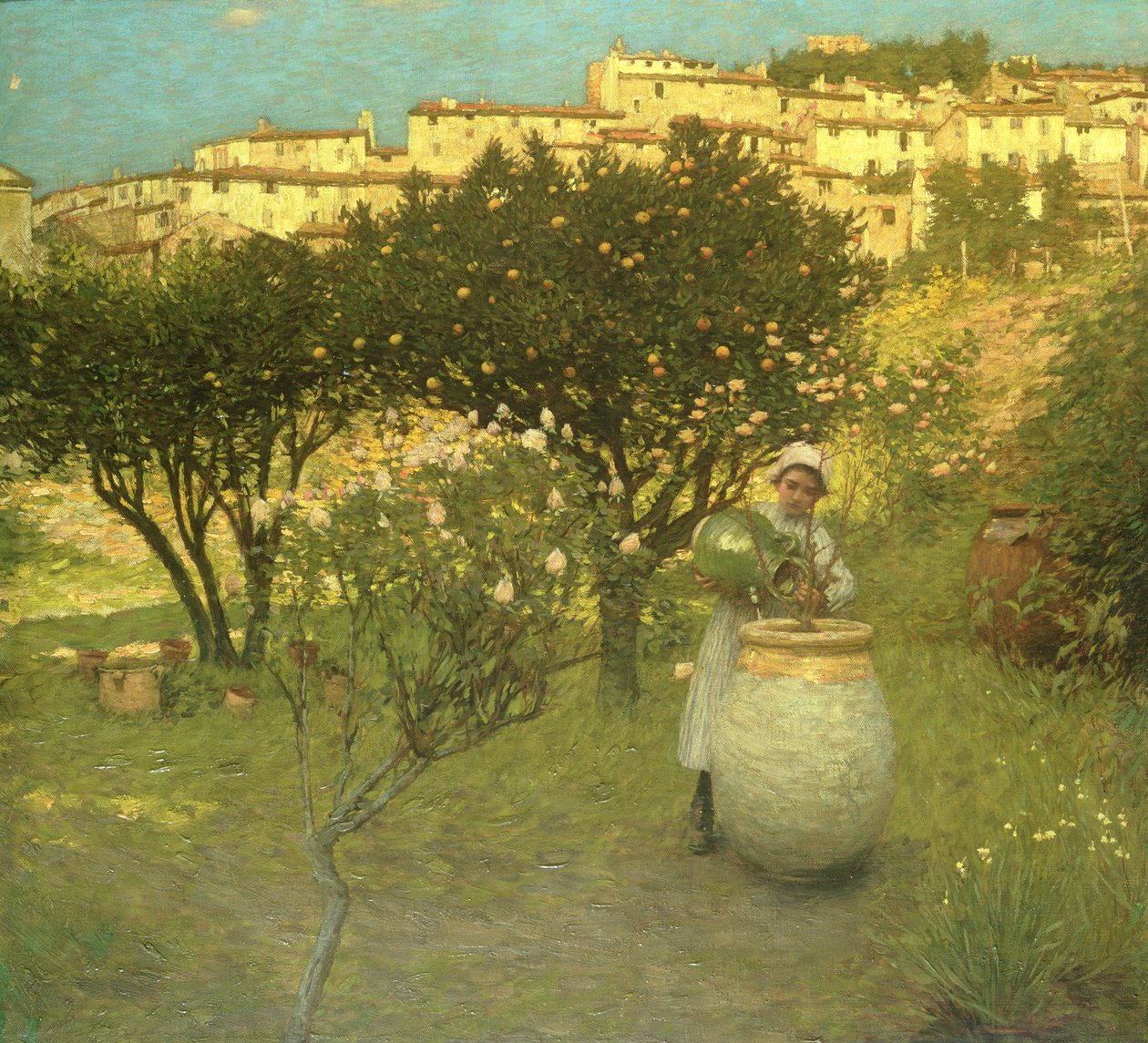 december i Provence af Henry Herbert La Thangue