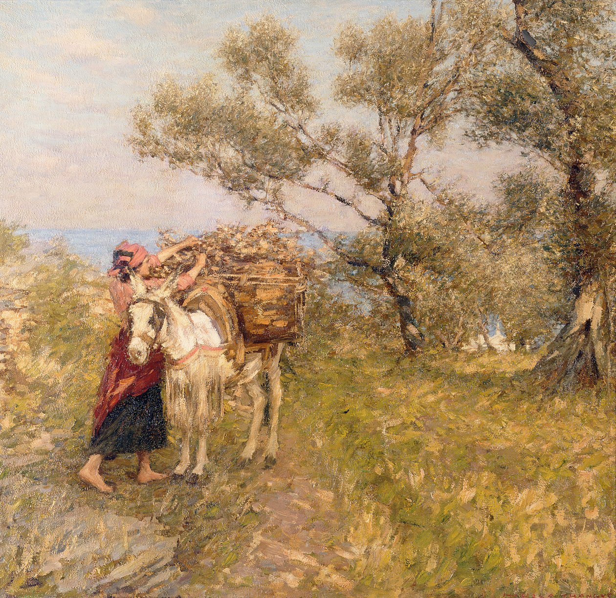 Liguriske oliven af Henry Herbert La Thangue