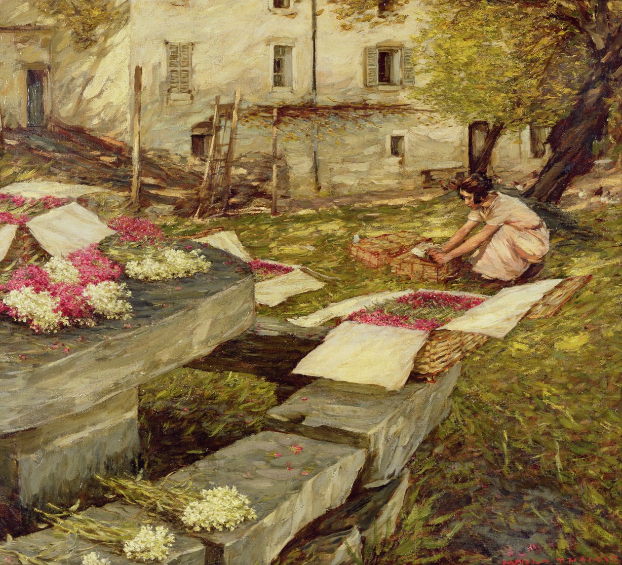 Udvælgelse af aktier af Henry Herbert La Thangue