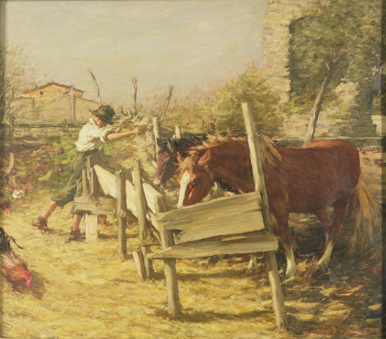 Den appiske vej af Henry Herbert La Thangue